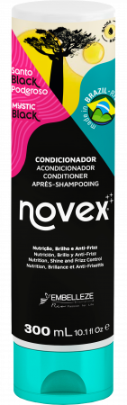 Mystic Black Balsam Hidratant pentru Par Cret si Ondulat Novex [0]