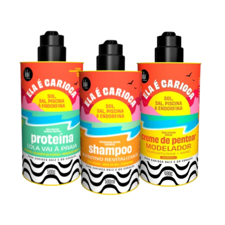Curly Hair Care - sulfate-free-curly-hair-kit-ela-e-carioca-lola-cosmetics