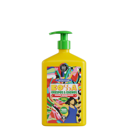 Par Cret si Ondulat - Lola Cosmetics Bossa 500g – Cremă pentru Definirea Buclelor