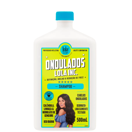 Par Cret si Ondulat - Lola Cosmetics Sampon Hidratant pentru Par Ondulat Ondulados Inc