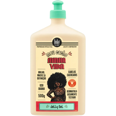Wavy & Curly Hair - Lola Cosmetics Meu Cacho Minha Vida Curl Enhancing Jelly Gel 500g - Southbeauty.ro
