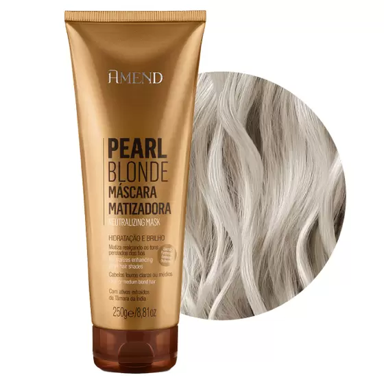 Amend Mască Nuanțatoare Blond Perlat 250g – Hidratare & Strălucire Intensă [1]