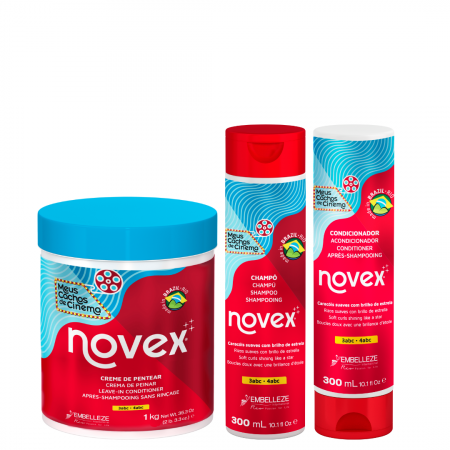 Gift Set - Curly Hair Care Set Novex My Curls Movie Star