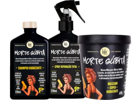Par Deteriorat - Lola Cosmetics Set Morte Subita Restaurare Profundă pentru Păr Deteriorat