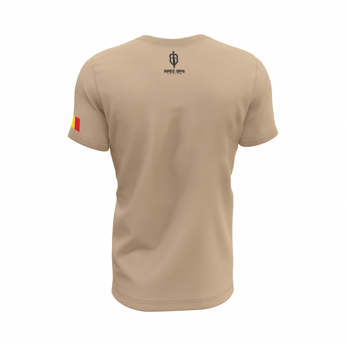Craniu Negru - Tricou Premium din Bumbac 100%, 190 GSM, Pre-Micșorat - Crem [4]