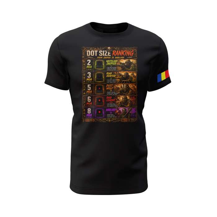 MOS - Apocalyptic Punk - Tricou Premium din Bumbac 100%, 190 GSM, Pre-Micșorat - Negru [2]