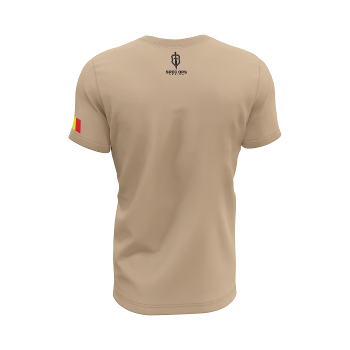 Poliția Militară V2.0 - Tricou Premium din Bumbac 100%, 190 GSM, Pre-Micșorat - Crem [3]