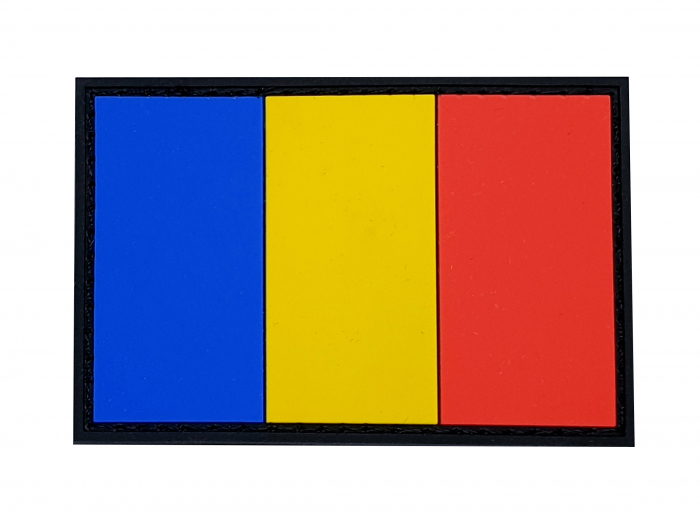 Set de 3 Embleme din PVC - Steagul României, Craniul Spec Ops Design, Logoul Spec Ops Design [2]