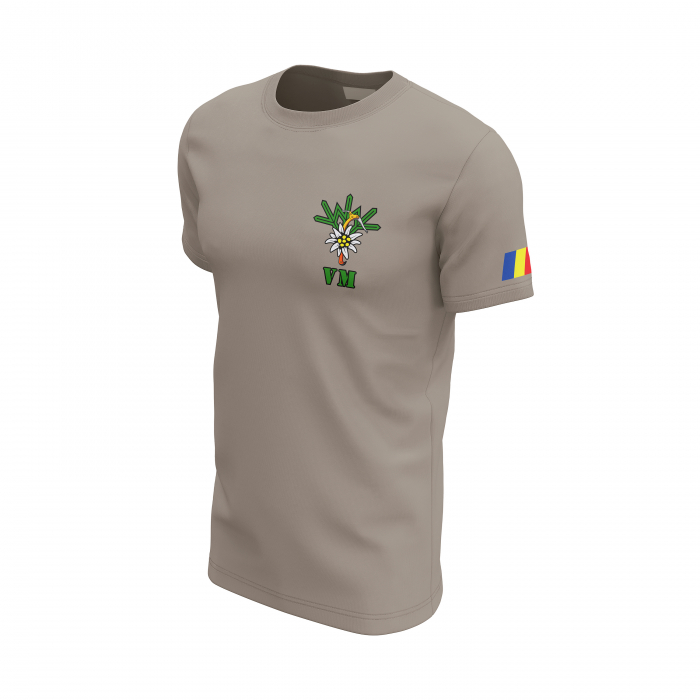 Vânători de Munte - Tricou Premium din Bumbac 100%, 190 GSM, Pre-Micșorat - Zinc [3]