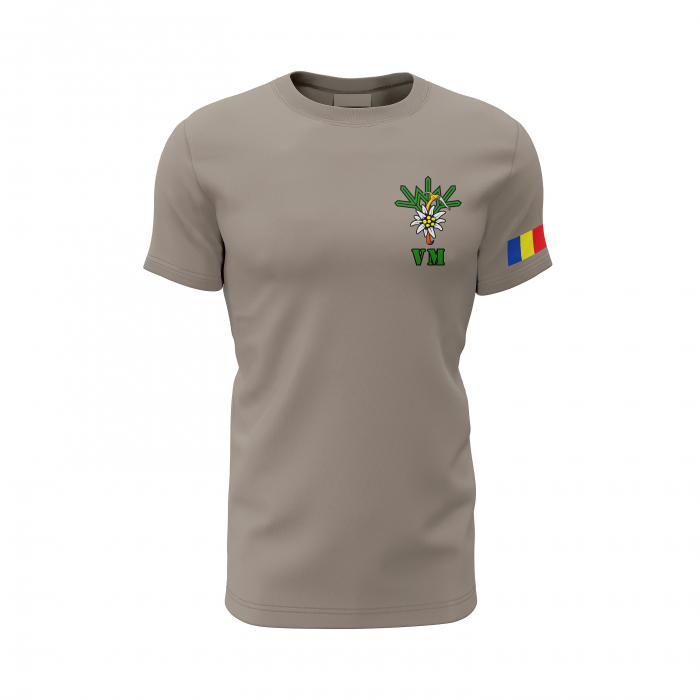 Vânători de Munte - Tricou Premium din Bumbac 100%, 190 GSM, Pre-Micșorat - Zinc [2]