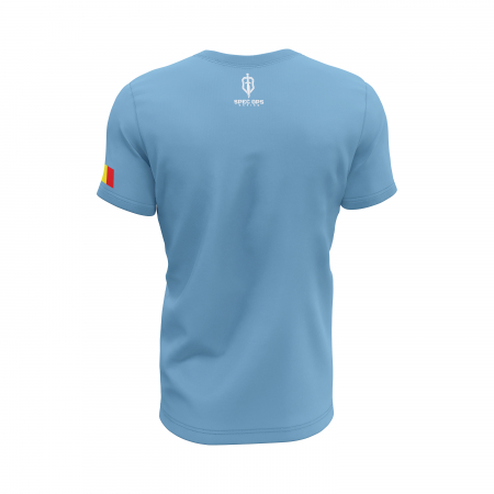 Forţele Aeriene - Tricou Premium din Bumbac 100%, 190 GSM, Pre-Micșorat - Albastru Deschis [3]