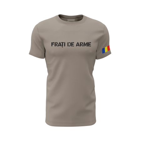 Frați de Arme "Craniu" - Tricou Premium din Bumbac 100%, 190 GSM, Pre-Micșorat - Zinc [1]