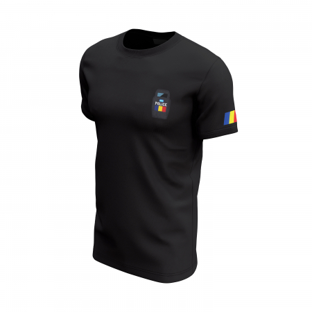 Intervenție şi Acțiuni Speciale - Tricou Premium din Bumbac 100%, 190 GSM, Pre-Micșorat - Negru [2]