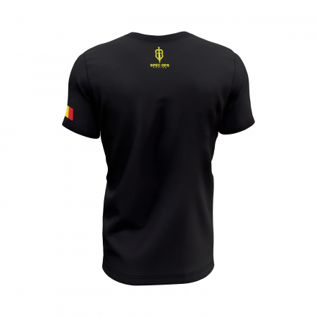 Respect pentru Salvatori - Tricou Premium din Bumbac 100%, 190 GSM, Pre-Micșorat - Negru [3]