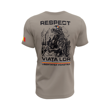 Viața Lor - Tricou Premium din Bumbac 100%, 190 GSM, Pre-Micșorat - Zinc [3]