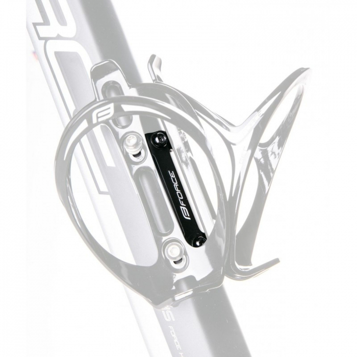 Adaptor FORCE, montare doi suporti bidon pe cadru, negru [3]