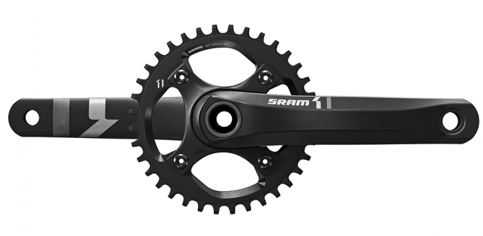 Angrenaj Pedalier Sram X1 1400, negru [1]