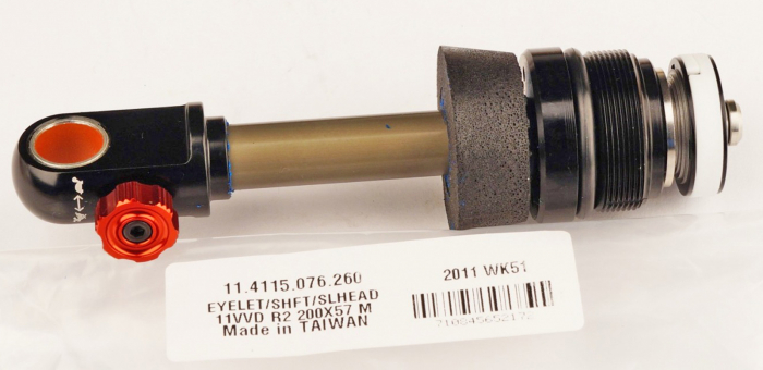 Ansamblu inel/ax/cap de etanșare ROCKSHOX Vivid R2 (2011), 90 grade [4]