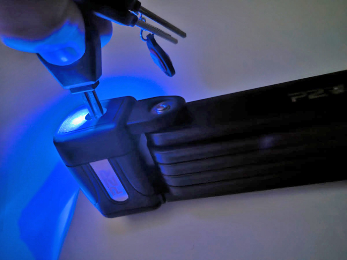 Antifurt modular P2R Reax 50, 85 cm, pliabil, negru [6]