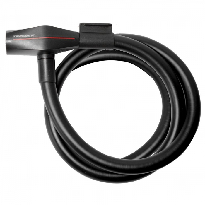 Antifurt TRELOCK KS415, 110/1.5 cm, negru [2]