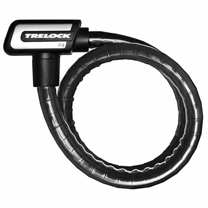 Antifurt TRELOCK P3,  110/1.9 cm, negru [2]