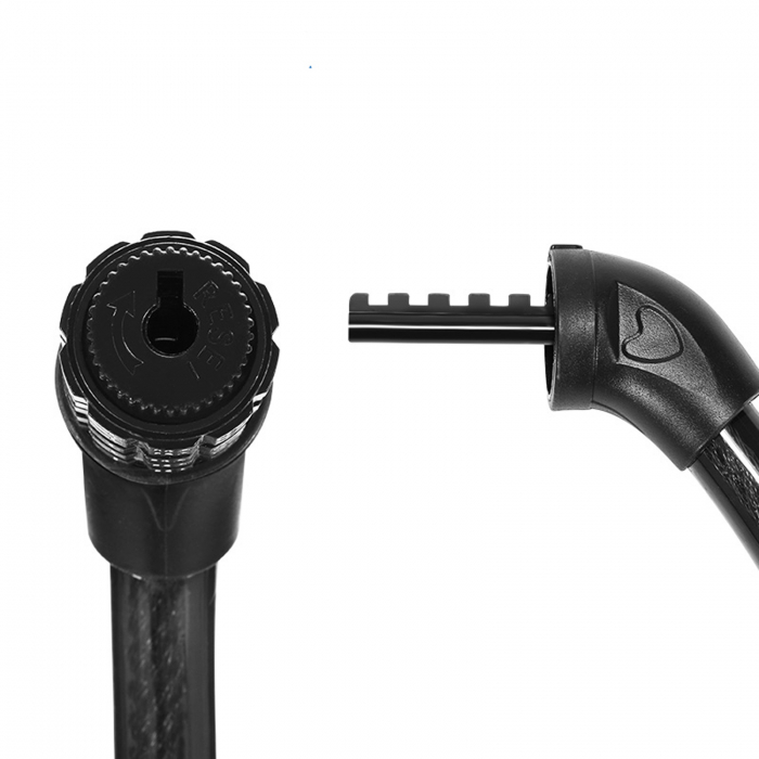 Antifurt FOREVER 40/1.2 cm, negru/galben [2]