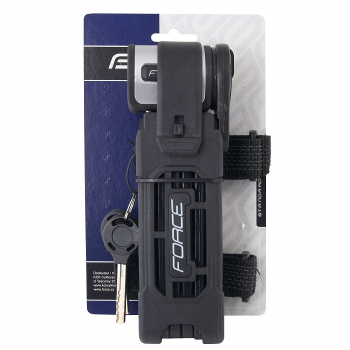 Antifurt modular FORCE Fold 80 cm, 6 elemente, negru [4]