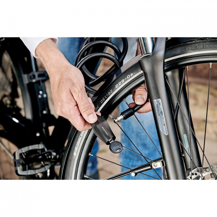 Antifurt TRELOCK 210, 180/1.0 cm, negru [3]