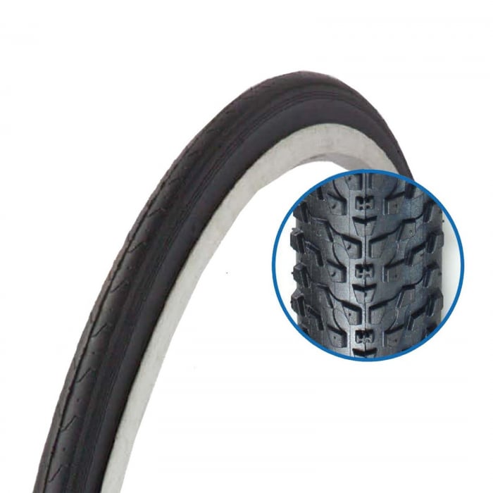 Anvelopa rigida 700x23C COLINELLI ZY-053 (23x622), negru [2]