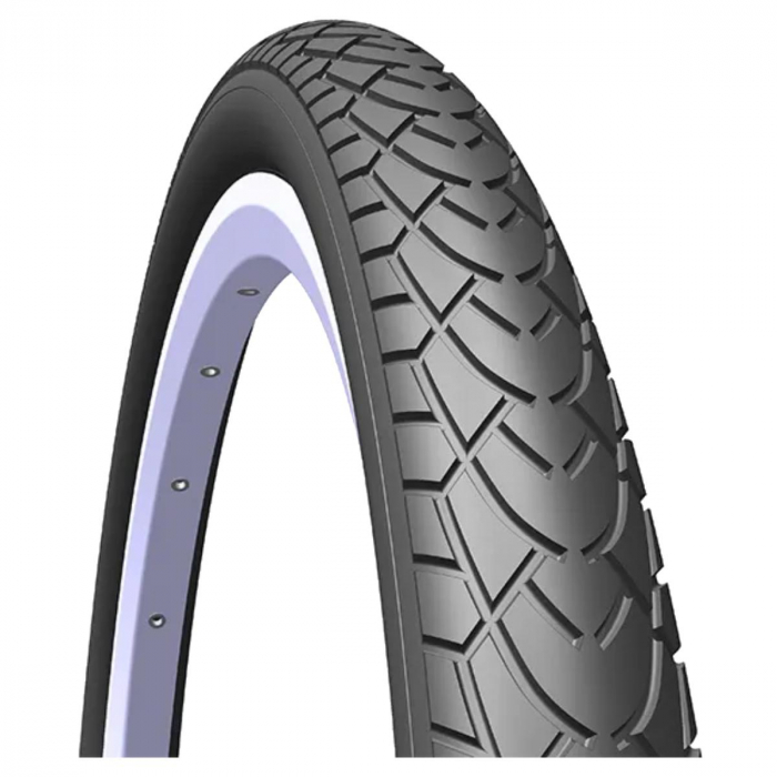 Anvelopa Bicicleta Rubena 16 x 1,75 x 2 47-305 WALRUS V41, Negru [1]