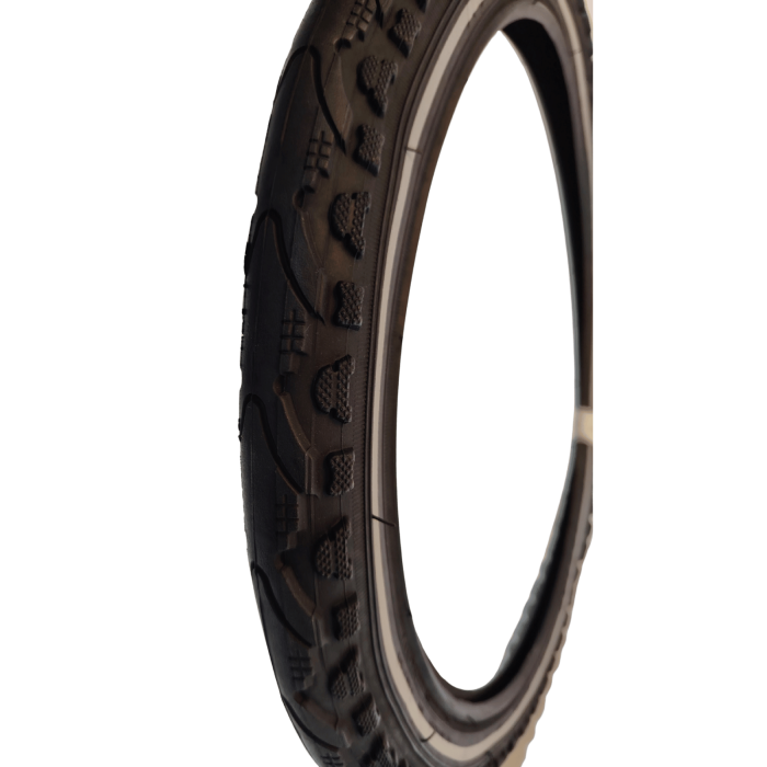 Anvelopa Kenda K935, 16x1.75, banda reflectorizanta, Negru [1]