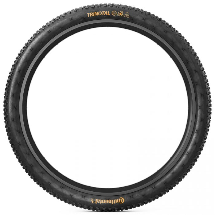 Anvelopa pliabila 29"x2.4 CONTINENTAL Trinotal Trail Grip (60-622) Rapid Comp, Tubeless Ready, negru [4]