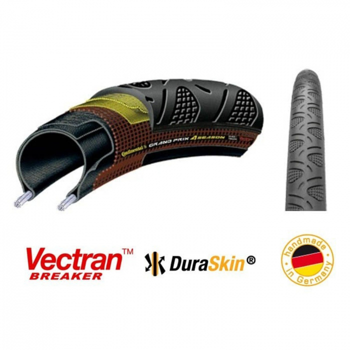 Anvelopa pliabila 700x28C CONTINENTAL Grand Prix 4 Season (28-622), negru [3]