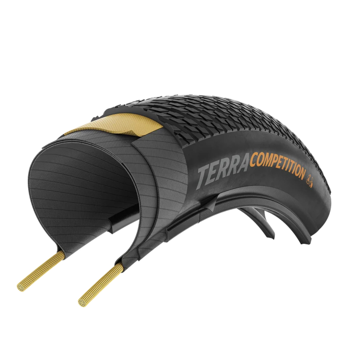 Anvelopa pliabila CONTINENTAL Terra Competition Trail Grip, negru [5]