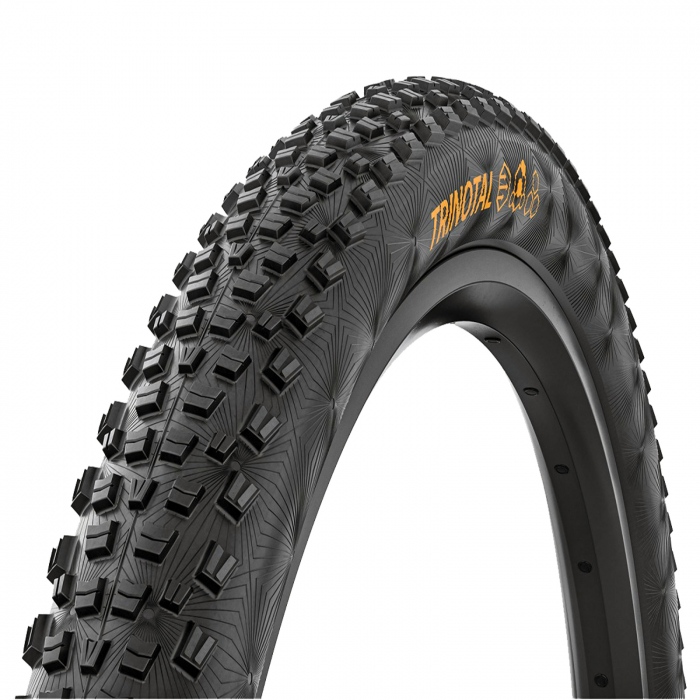 Anvelopa pliabila 29"x2.4 CONTINENTAL Trinotal Trail Grip (60-622) Grip comp, Tubeless Ready, negru [1]