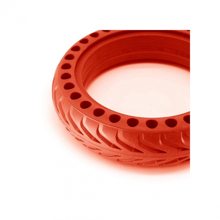 Anvelopa plina perforata trotineta 8.5×2 pentru Xiaomi Rosie [4]