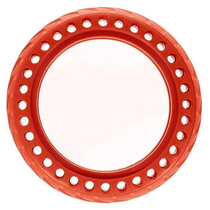 Anvelopa trotineta 8.5"x2.0 FIVESTARS, plina, perforata, petru Xiaomi, rosu [2]