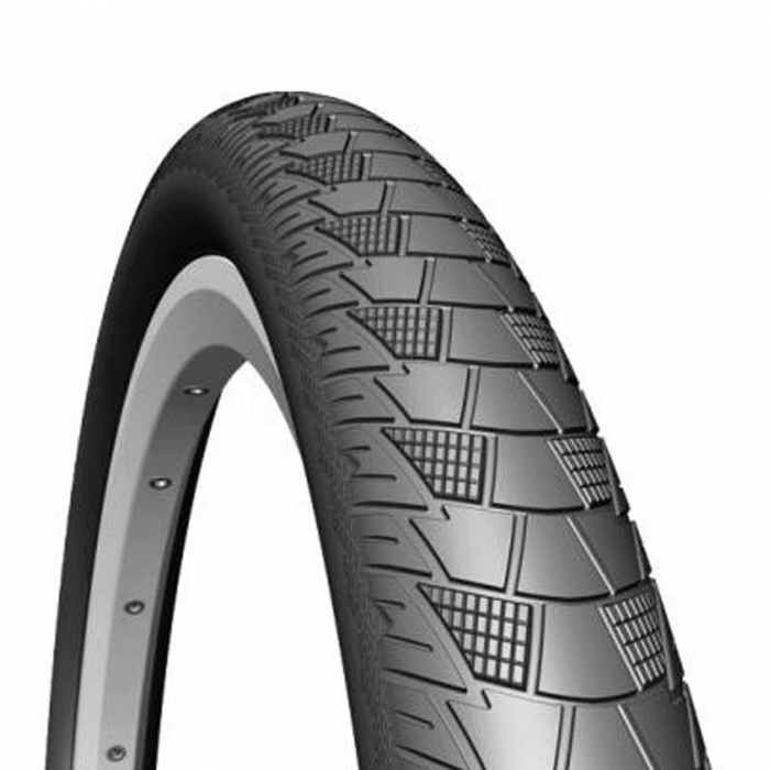 Anvelopa rigida 28"x2.0 RUBENA/MITAS V99 Cityhopper (52-622), negru [1]