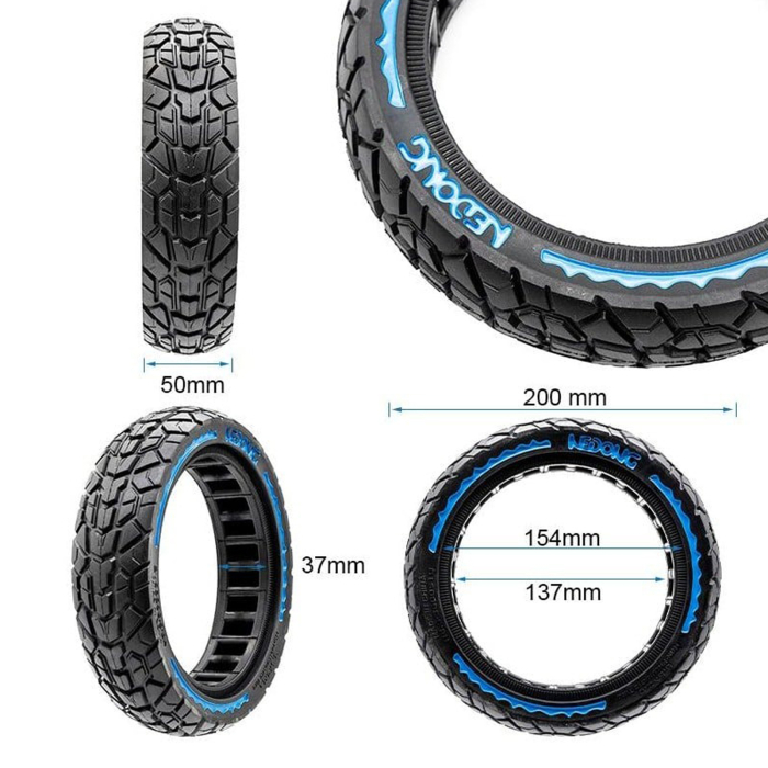 Anvelopa trotineta 8.5"x2-6.1/B34 FIVESTARS Nedong Ultra Light, plina [5]