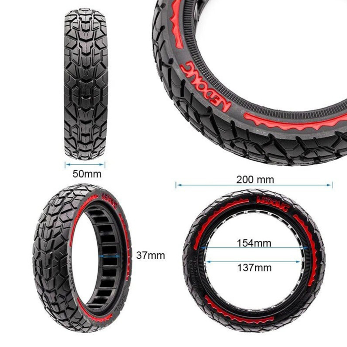 Anvelopa trotineta 8.5"x2-6.1/B34 FIVESTARS Nedong Ultra Light, plina [5]