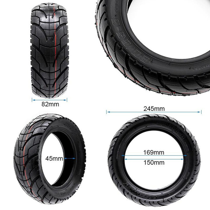 Anvelopa trotineta 10"x3.0 WANDA Tuovt 80/65-6, negru [5]