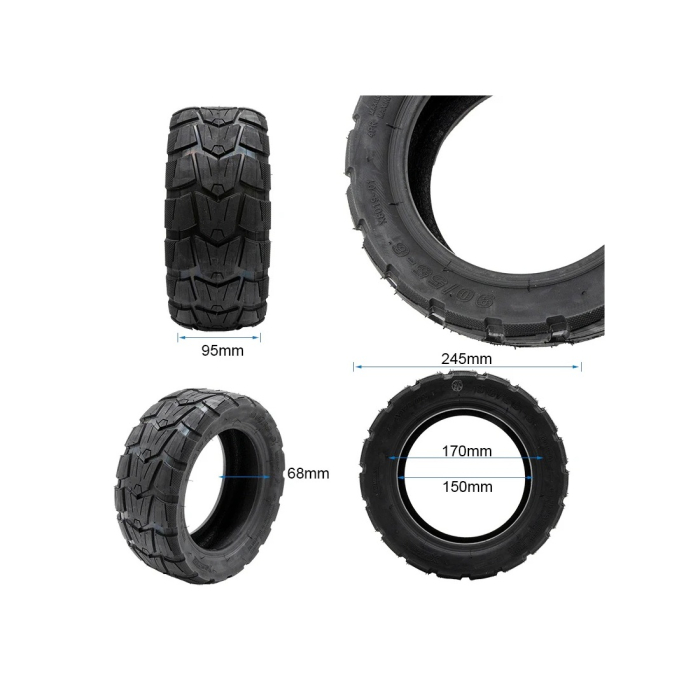 Anvelopa tubeless trotineta 90/55-6 Ninebot GT1 GT2 [2]