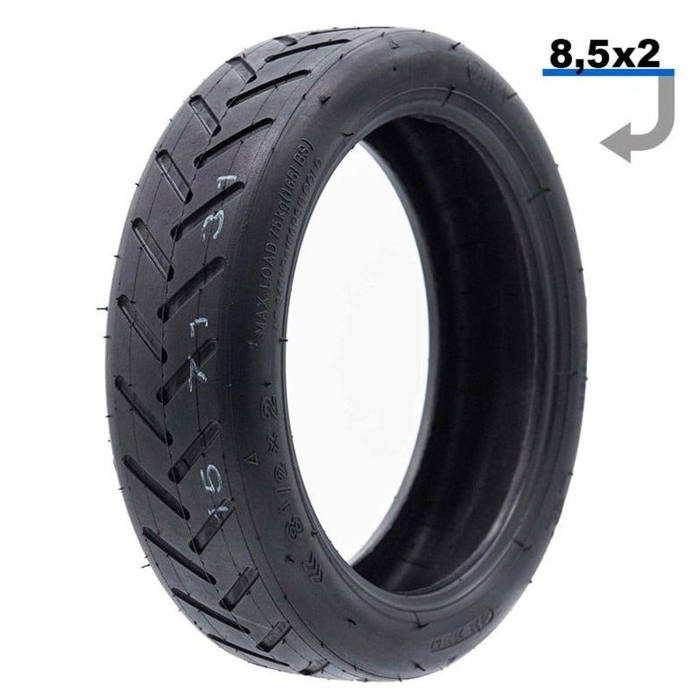 Anvelopa trotineta 8.5"x2.0 FIVESTARS, tubeless, negru [1]