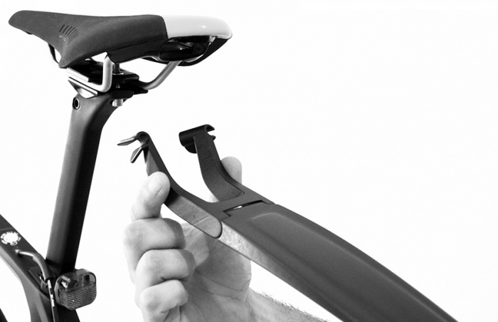 Aparatoare Noroi Polisport S-Mud Short - 26-29 Inch, Spate, Negru [2]