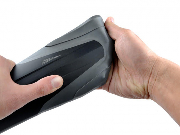 Aparatoare noroi spate P2R Mudman 80, compatibila 27.5"-29", gri [3]