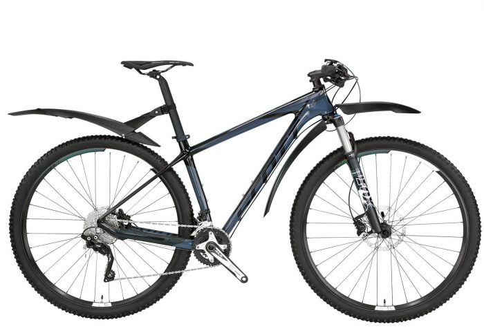 Aparatoare noroi spate TOPEAK Defender RX 279ER, compatibila 27.5"-29", negru/gri [4]