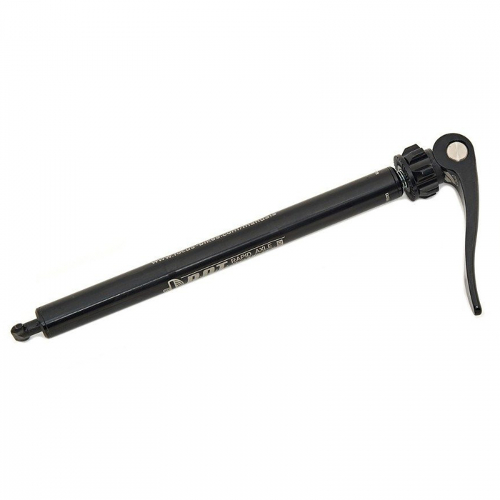 Ax butuc fata thru-axle FOCUS Raven Max RAT, aluminiu, lungime 142 mm, negru [1]