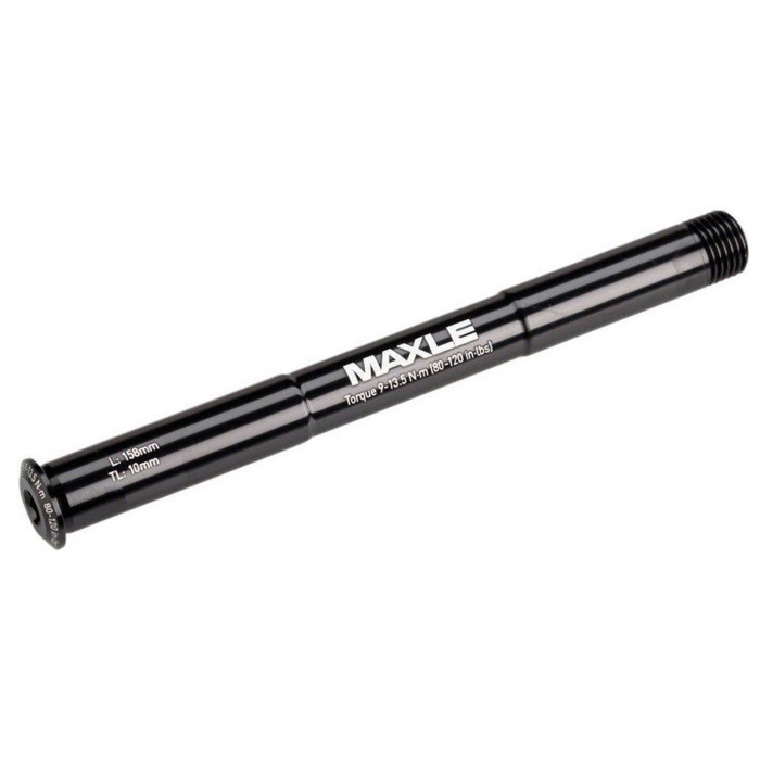 Ax fata SRAM Maxle DH, aluminiu, lungime 158 mm, negru [1]