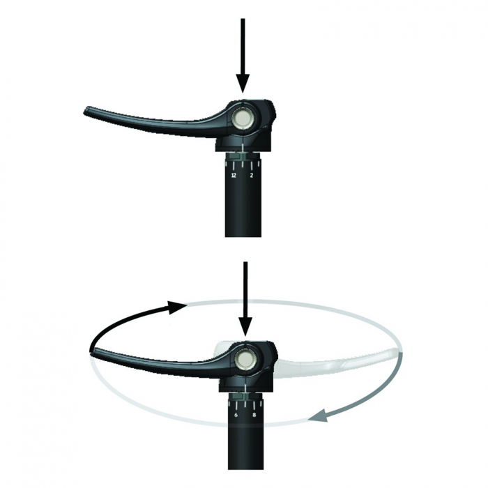 Ax spate ROCKSHOX Maxle Ultimate MTB, cadru Boost, aluminiu, lungime 188 mm, negru [3]