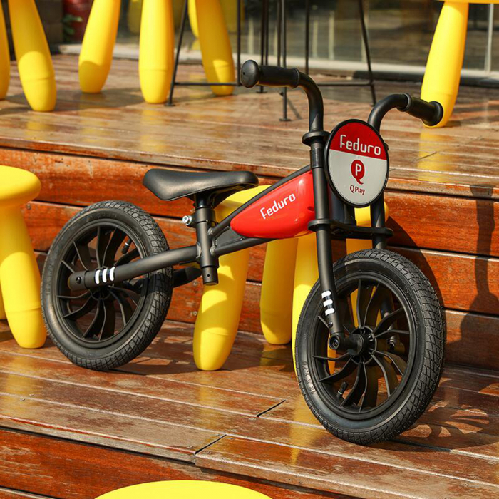 Balance bike 12" QPLAY Feduro, varsta 3-6 ani [8]